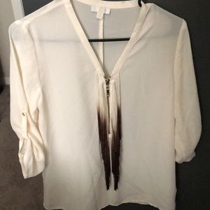 Charming Charlie white blouse